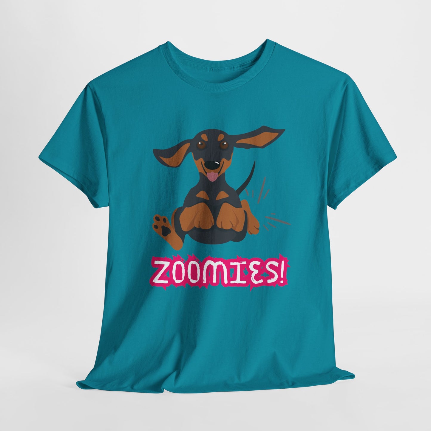 Teen/Adult Unisex Zoomies Tee – Powered by Pure Joy (and Maybe a Squeaky Toy)