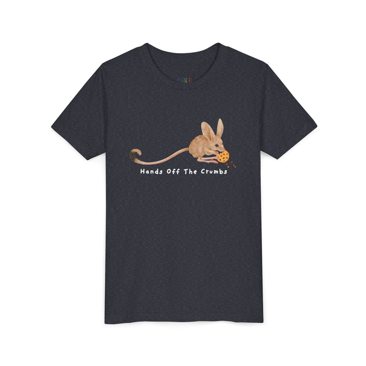 Youth Hands Off the Crumbs Tee – Guarding Snacks Like a Pro