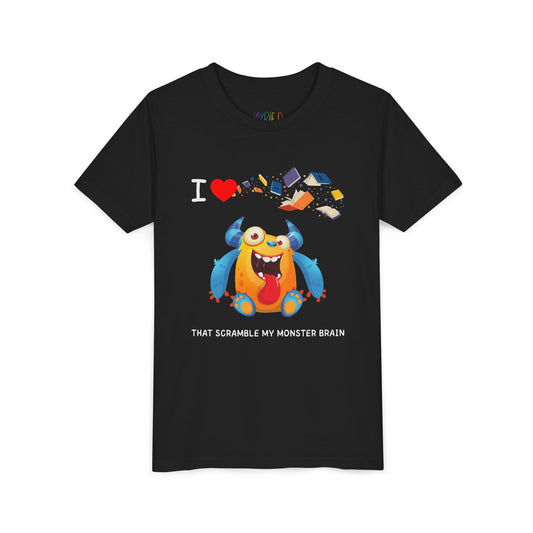 Youth Monster Brain Scramble Tee