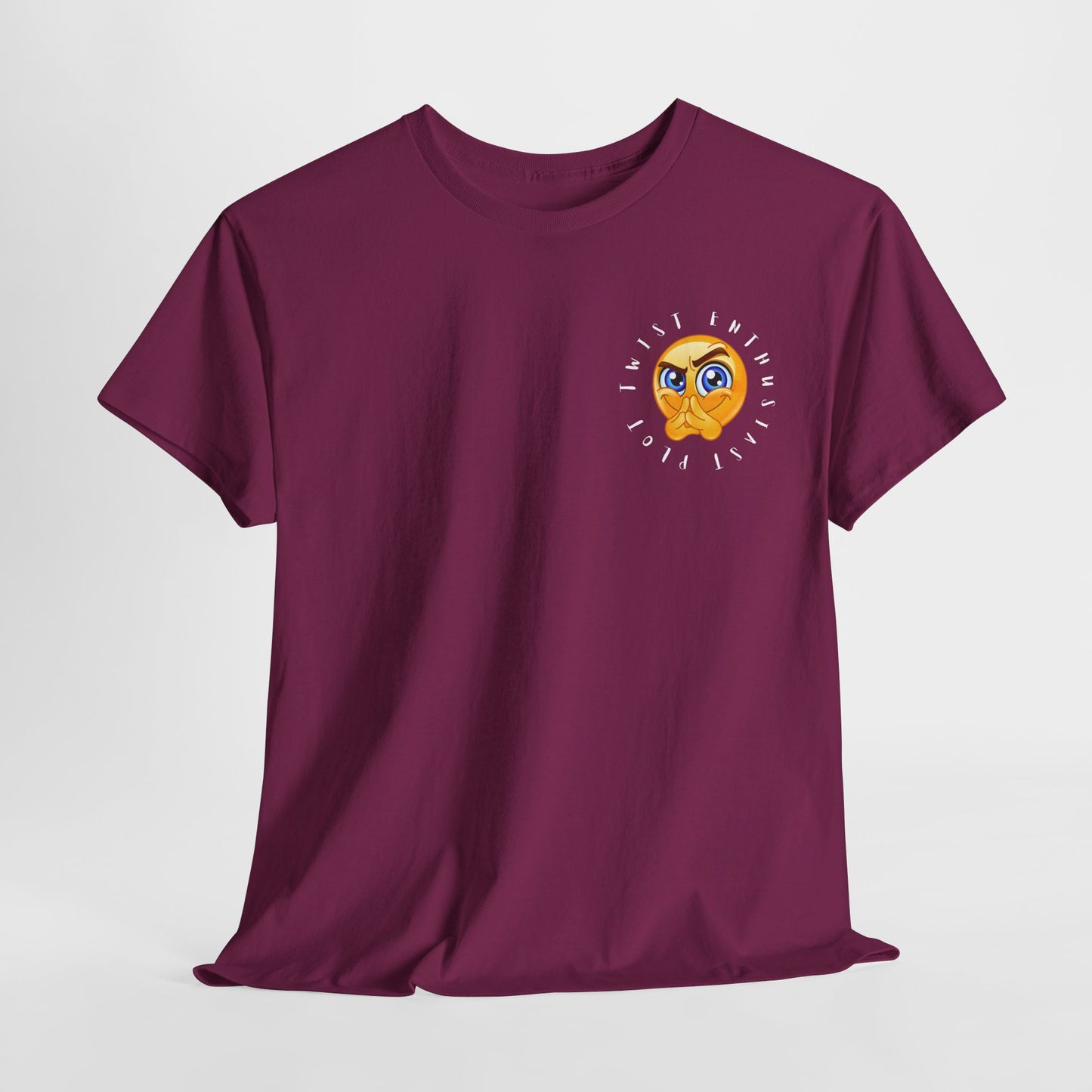 Teen/Adult Unisex Tee – Plot Twist Enthusiast (Emoji Edition)