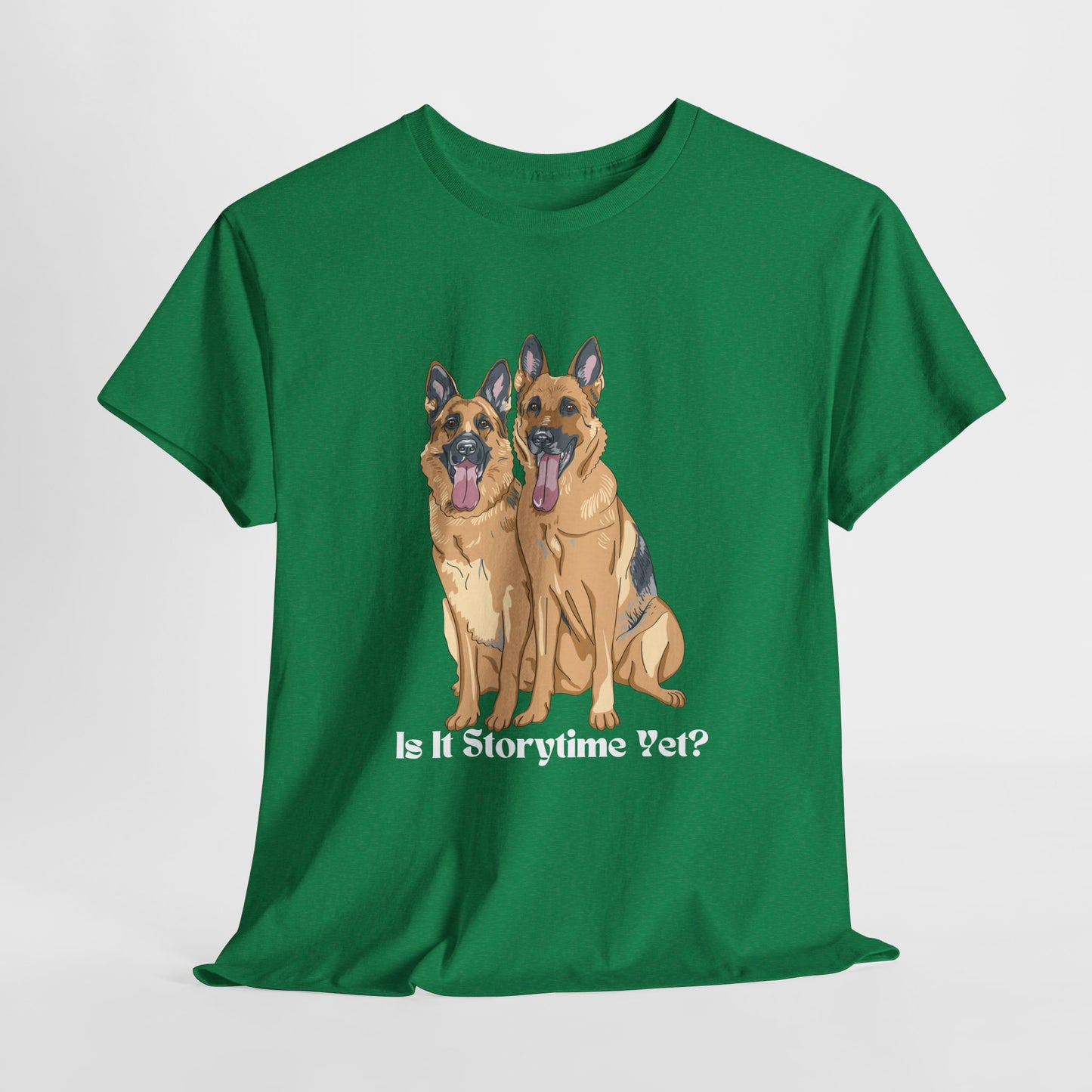 Teen/Adult Unisex Storytime Shepherds Tee – Sitting, Waiting, Listening