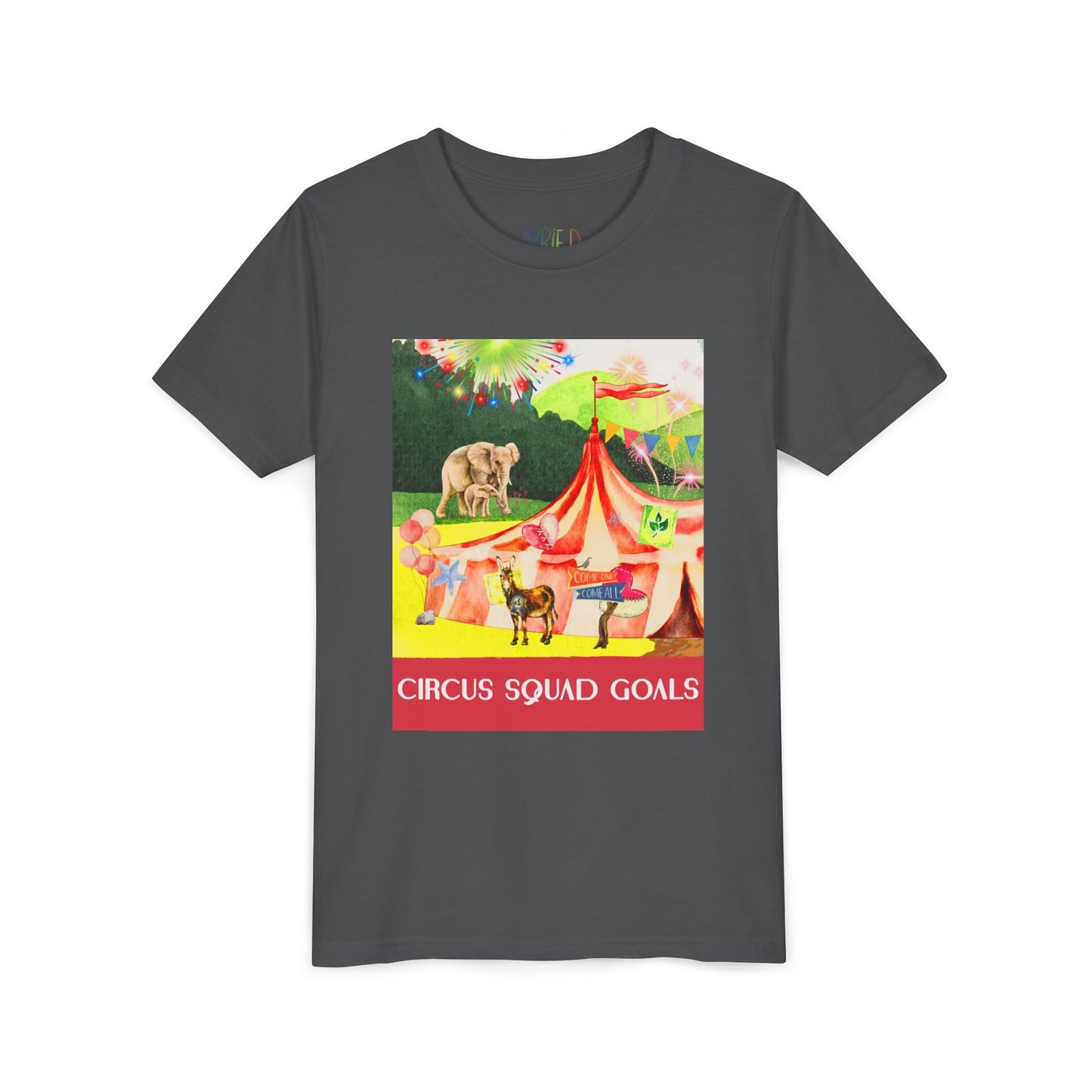 Youth Circus Squad Goals –  Celebration Tee