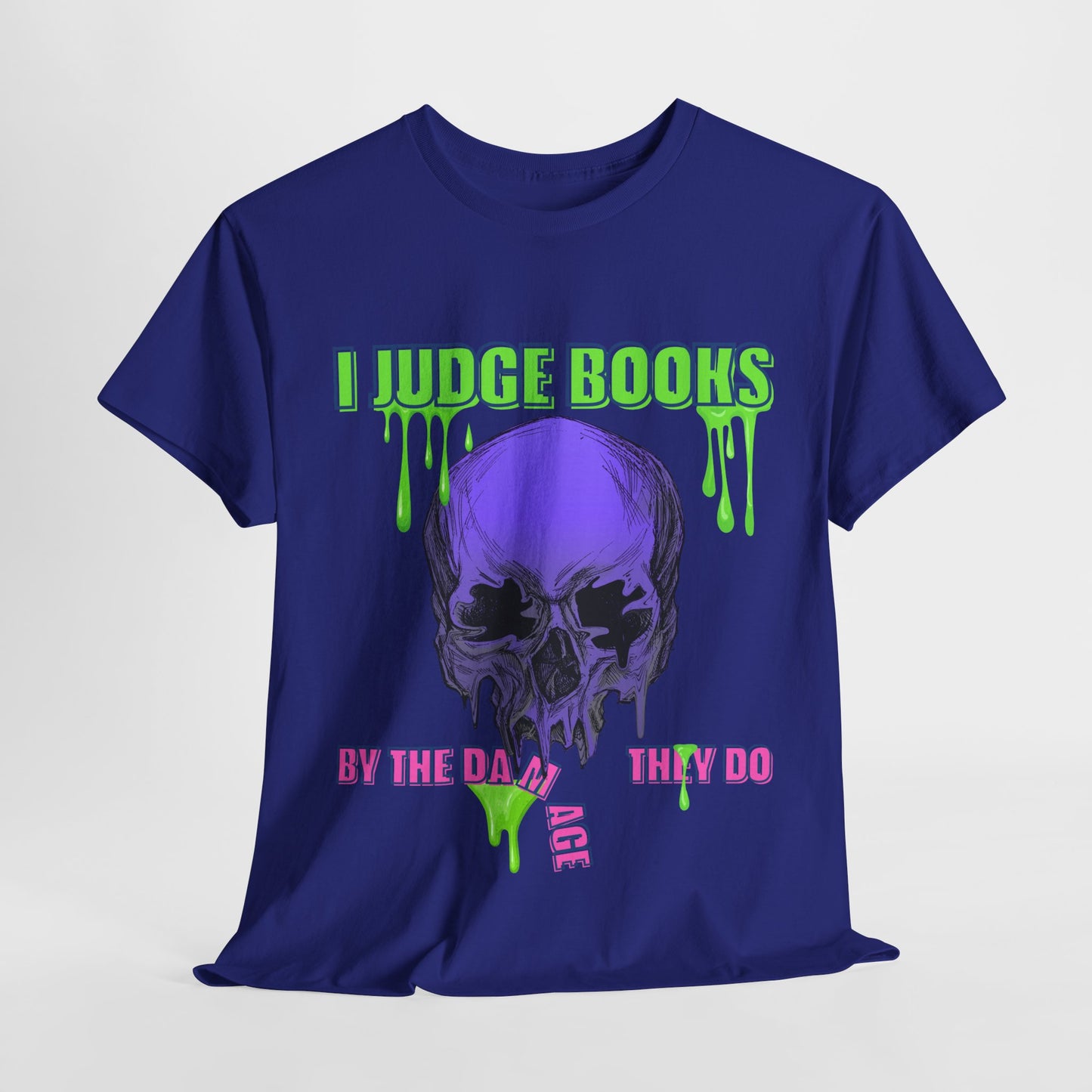 Teen/Adult Unisex Read for the Pain Tee – Horror Book Lover Shirt
