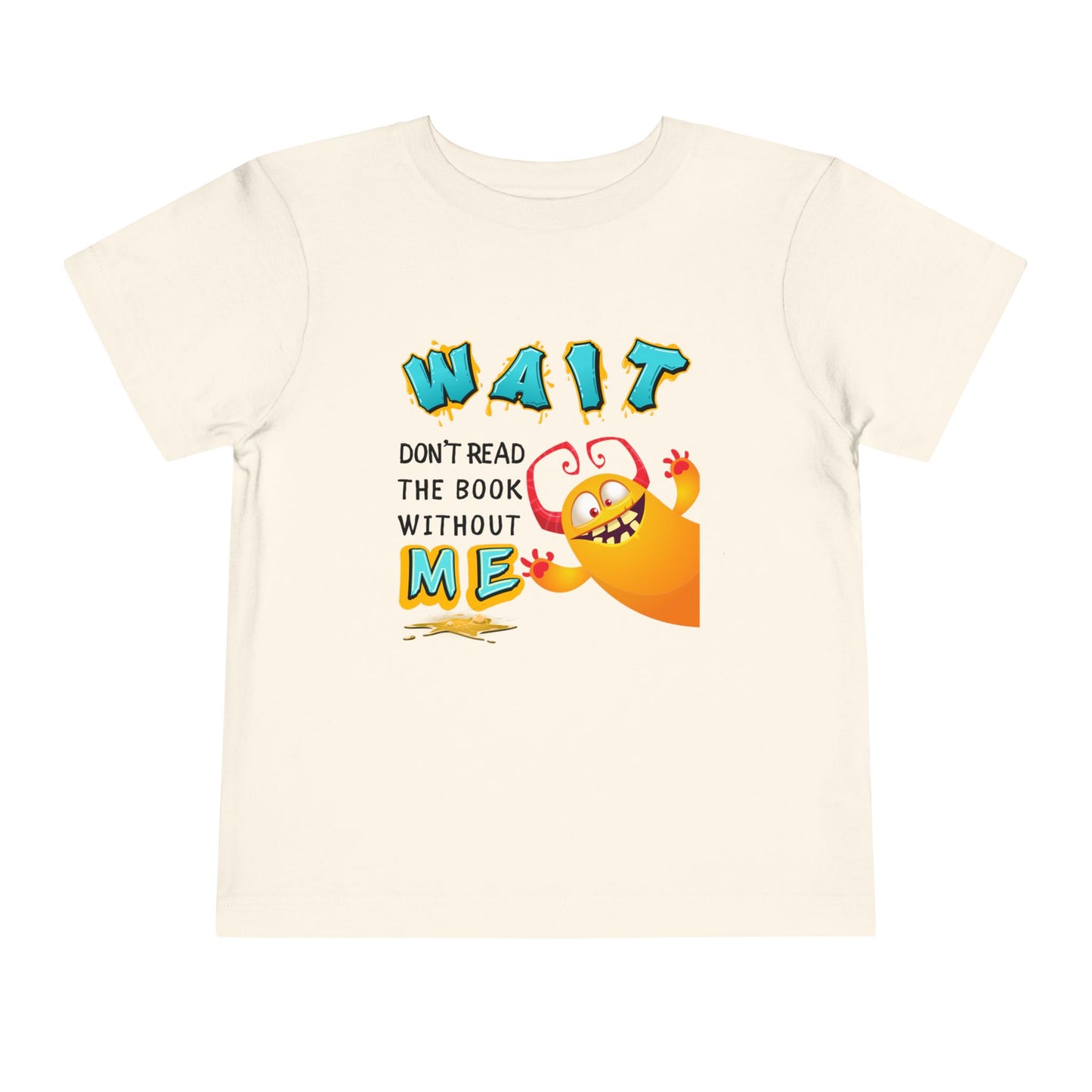 Toddler Wait for Me Reading Tee