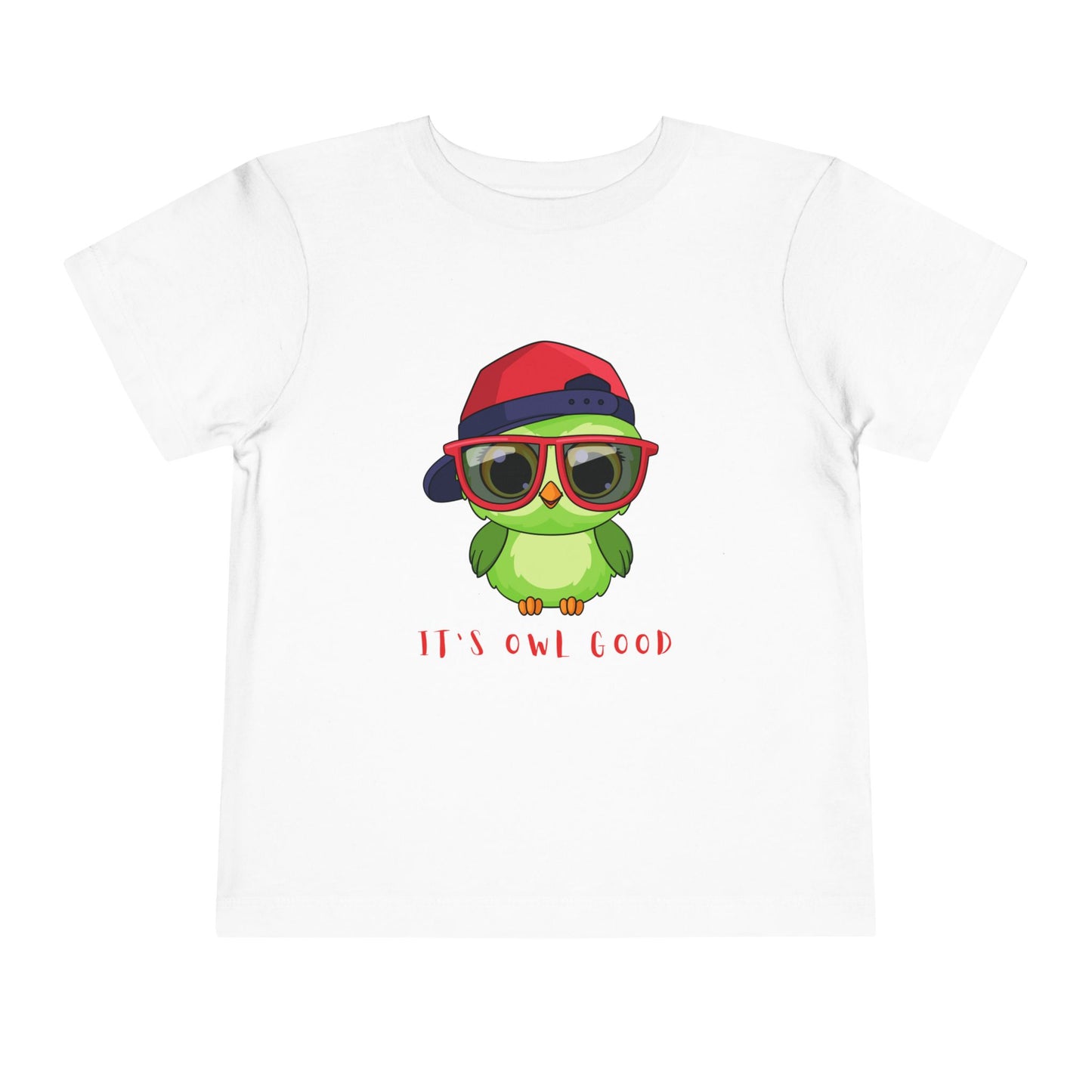 Toddler It’s Owl Good Tee – Cool Owl Shirt for Laid-Back Littles
