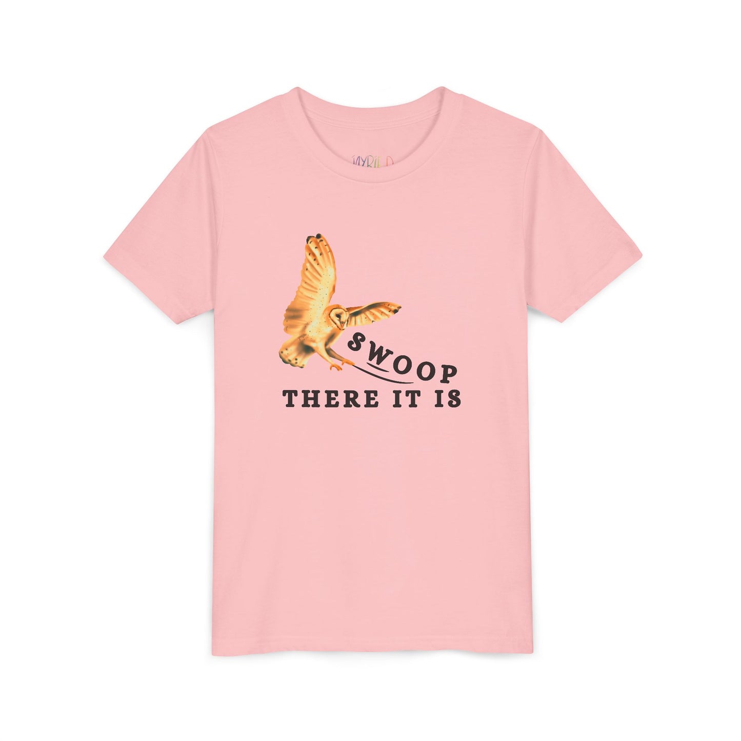 Youth Swoop There It Is T-Shirt – Playful Owl Tee Inspired by Mei-Mei