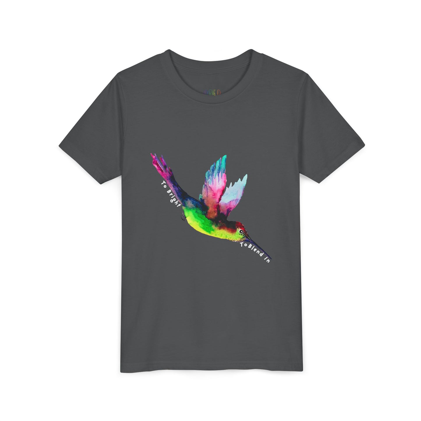 Youth Too Bright to Blend In Tee – Shine Loud, Fly Proud