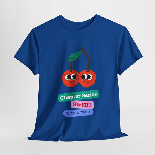 Teen/Adult Unisex Chapter Series – Sweet With a Twist Tee – A Juicy Pick for Book Series Fans