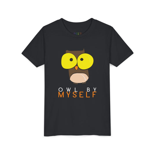 Youth Owl By Myself Tee – Big Eyes, Big Feels, Big Style