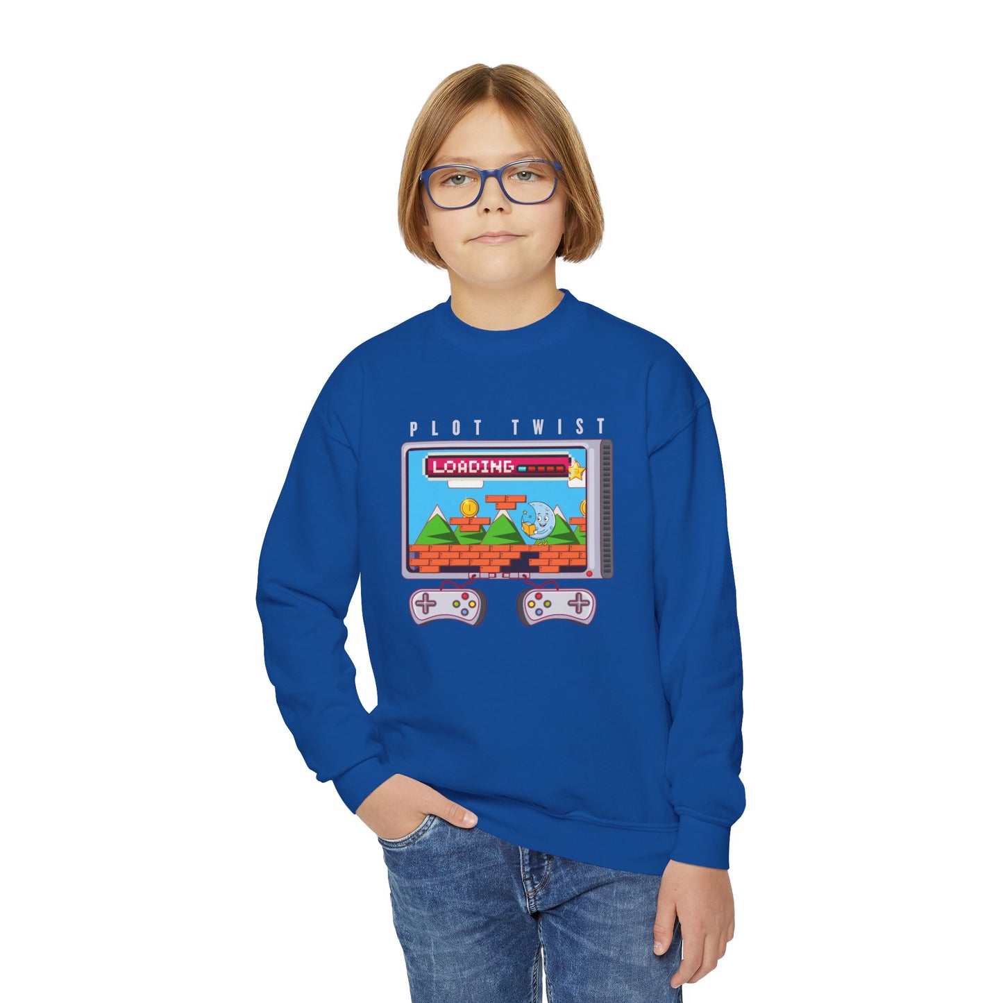 Youth Plot Twist Loading Sweatshirt