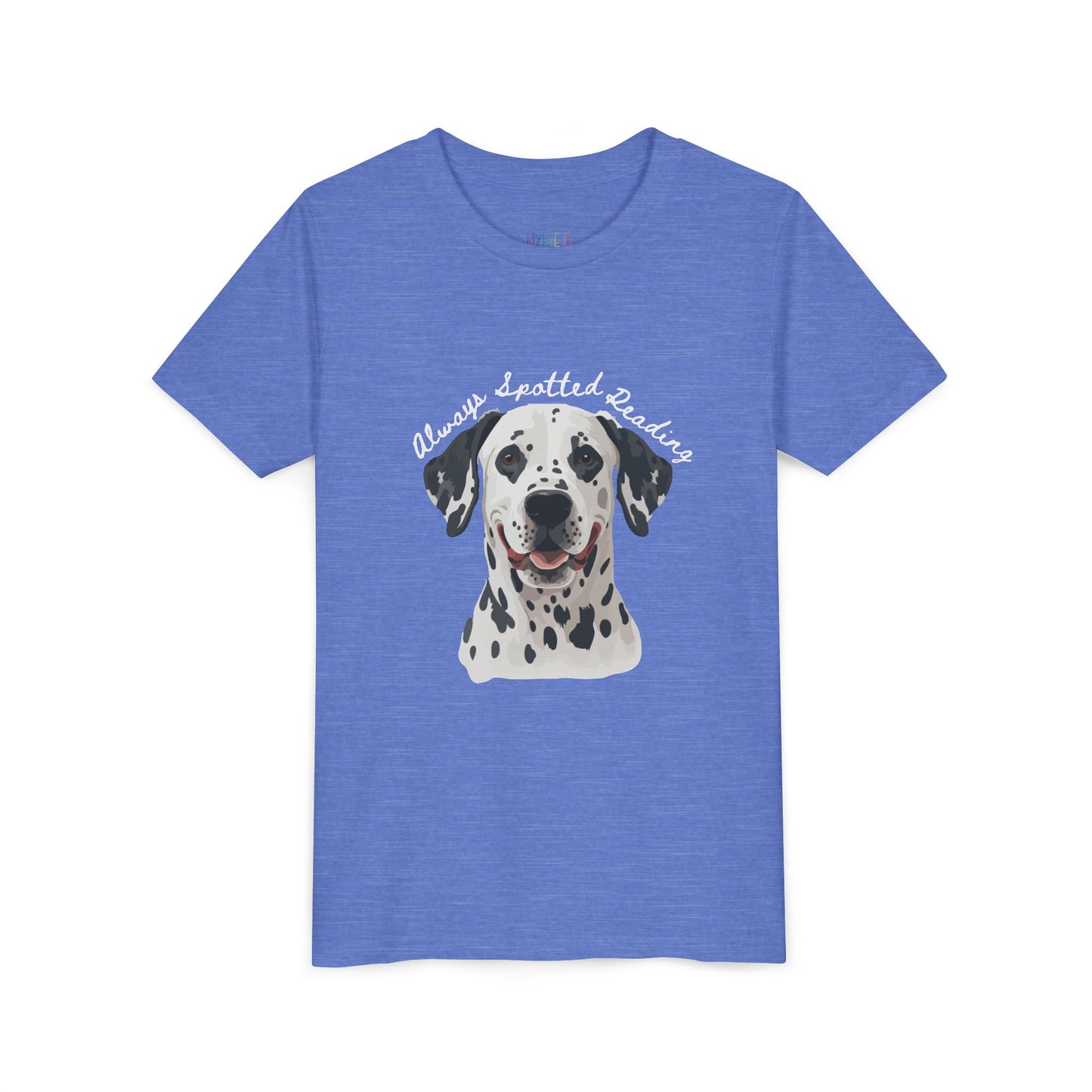 Youth Always Spotted Reading T-Shirt – A Paws-itively Bookish Look