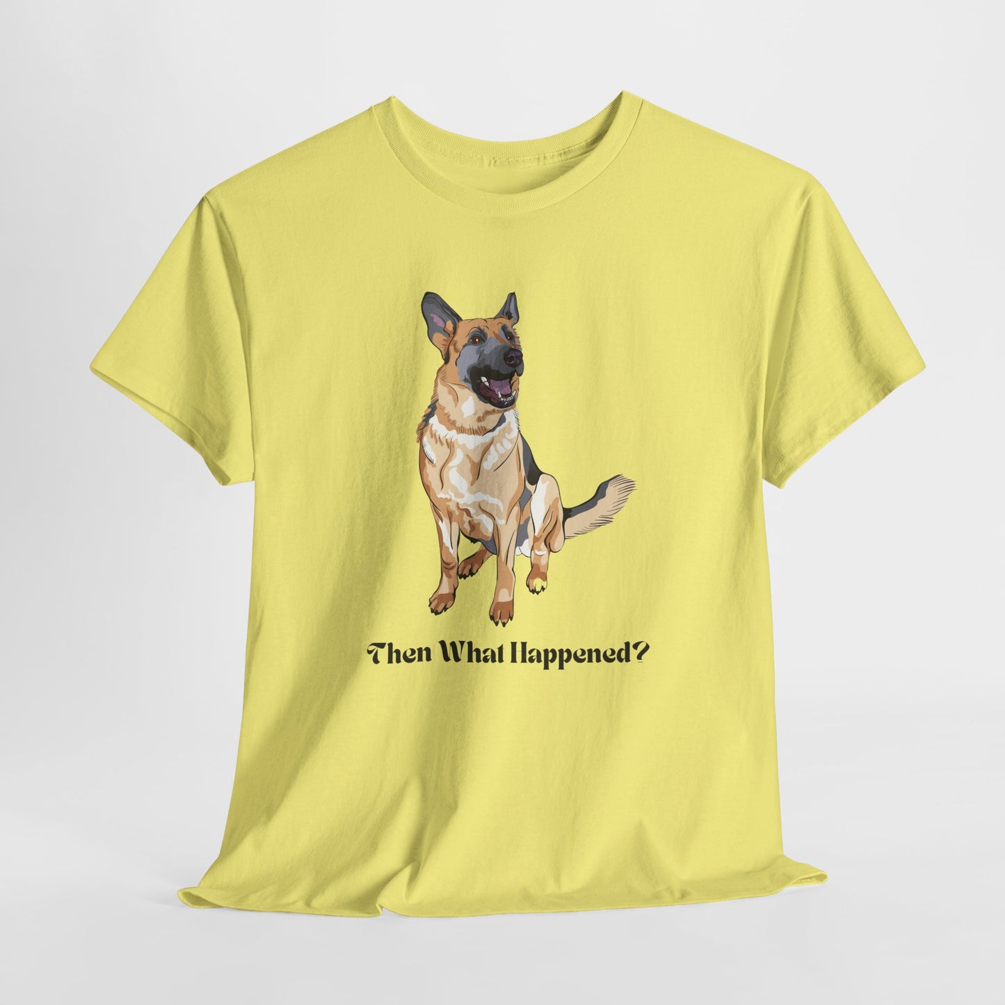 Teen/Adult Unisex Then What Happened? Tee – Loyal Listener, Page Turner