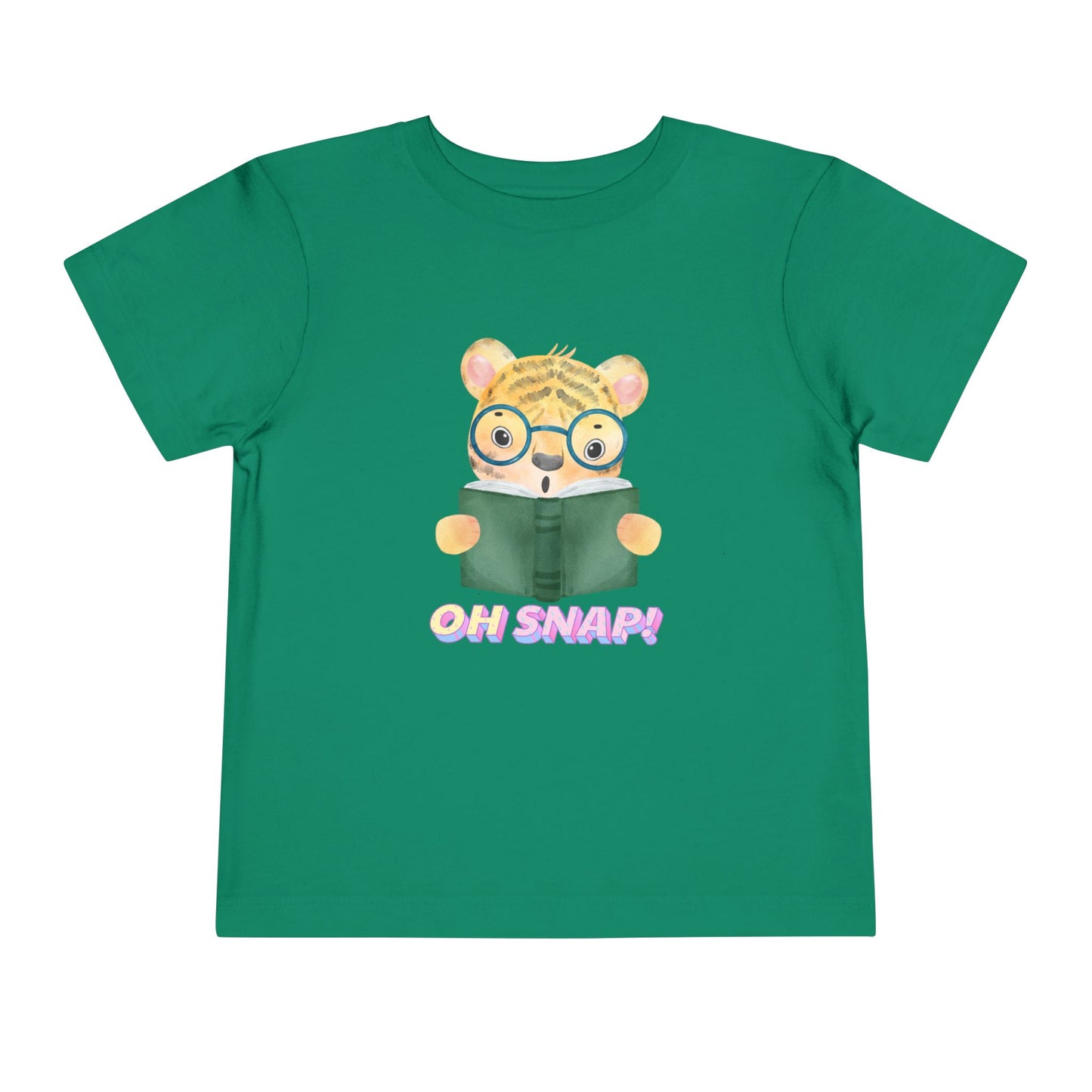 Toddler Oh Snap! Tee – Funny Book Reaction Shirt for Little Readers